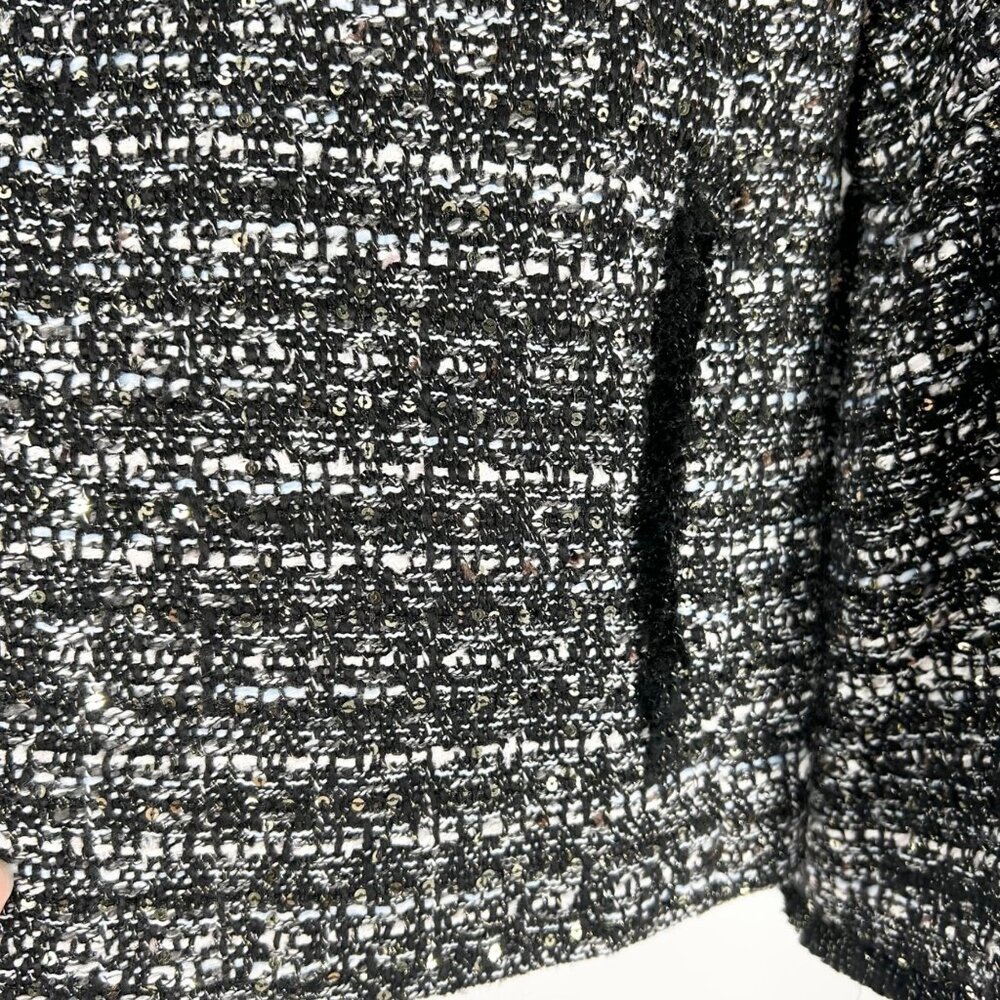 NWT J. Crew Sequin Tweed Belle Sleeve Lady Jacket Size 6 - Picture 6 of 10